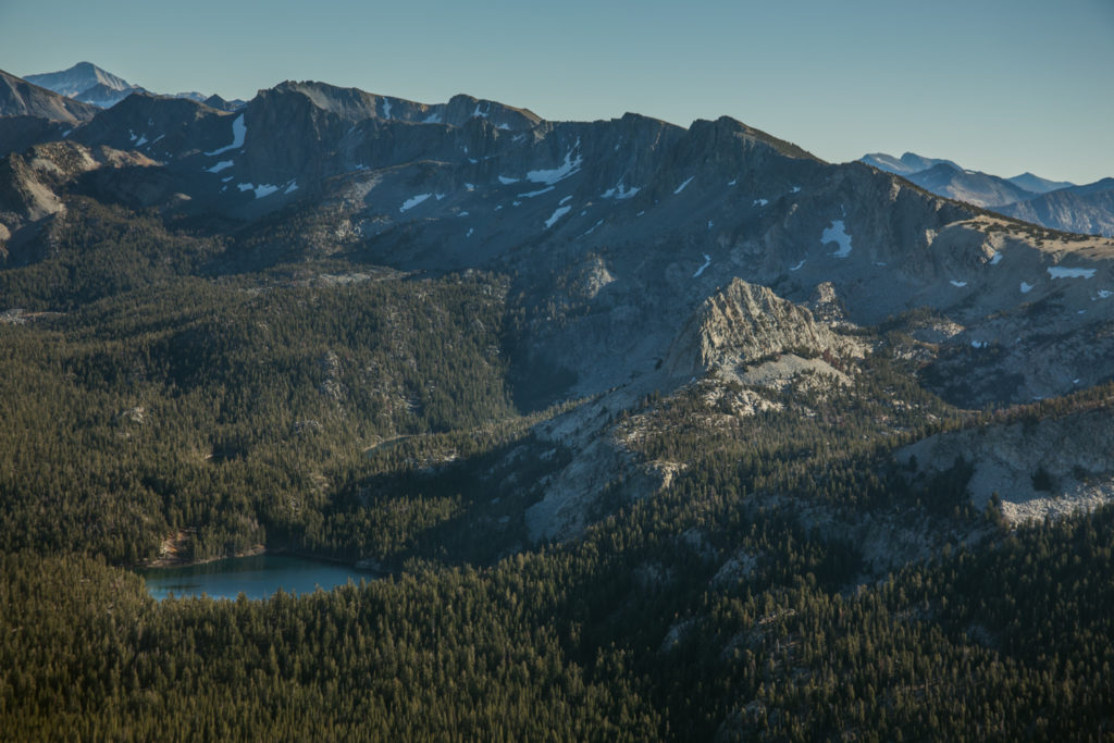Photo of the lakes basin in Mammoth Lakes, CA.
